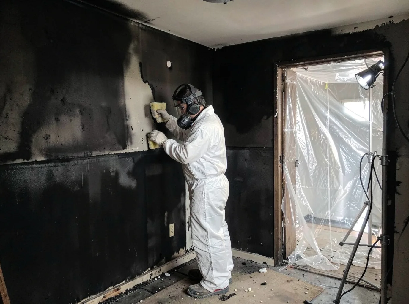 Fire Damage Restoration company in Columbus, MI